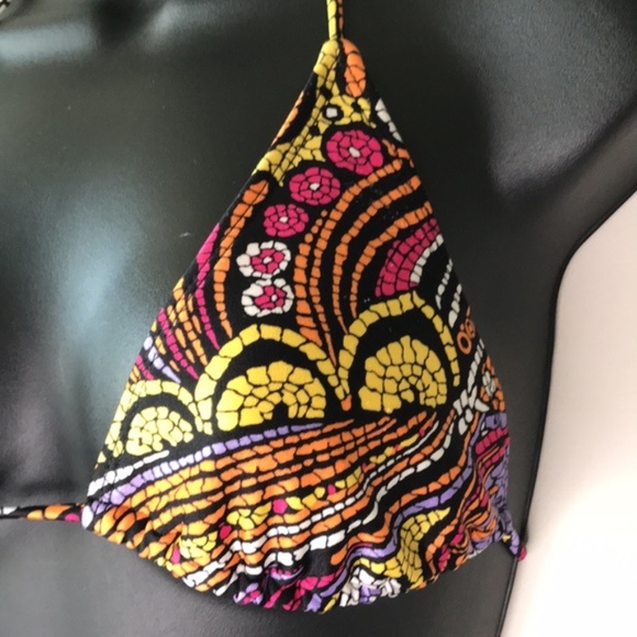 BohemianTribal Print Triangle Bikini Swimsuit - Picture 5 of 10